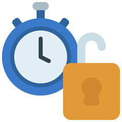 Unlocked Time Icon