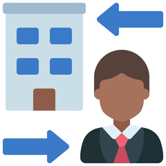 Business To Client Icon