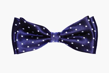 Bow tie isolated on white.