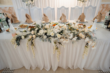 wedding table setting