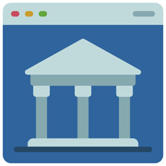 Online Banking Website Icon