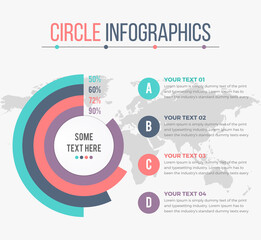 Business Circle Infographics
