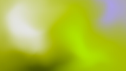 Blurred gradient gradation abstract background  smooth fast liquid transition of bright acid green purple colors concept and copy space