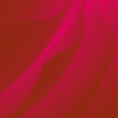 Abstract background curves in red tones. Red shape vector illustration.