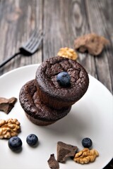 chocolate muffins