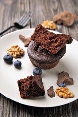 chocolate muffins