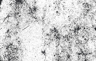 Dark Messy Dust Overlay Distress Background. Easy To Create Abstract Dotted, Scratched, Vintage Effect With Noise And Grain