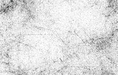 Dark Messy Dust Overlay Distress Background. Easy To Create Abstract Dotted, Scratched, Vintage Effect With Noise And Grain