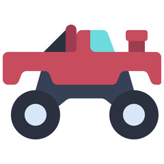 Monster Truck Pickup Icon