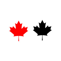 Maple leaf vector.