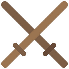 Wooden Practise Swords Icon