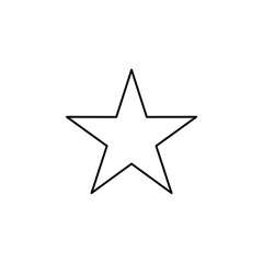 Stars, Night Thin Line Icon Vector Illustration Logo Template. Suitable For Many Purposes.