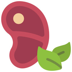 Vegan Steak Icon