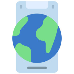 Globe Mobile Icon