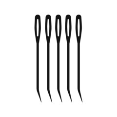 Vector hand drawn silhouette illustration