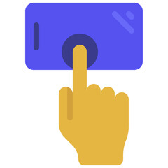 Press On Phone Icon