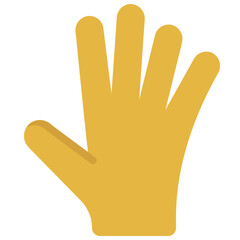 Obraz premium Hand Open Fingers Icon