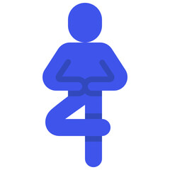 Yoga Pose Person Icon