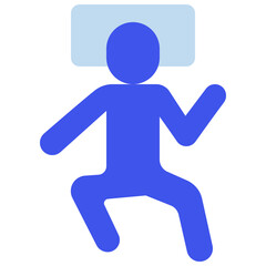 Sleeping Person Icon