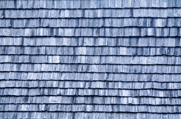 Wooden shingle (gont) background. Copy space for text.