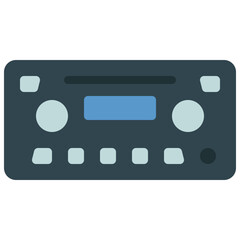 Car Radio Icon