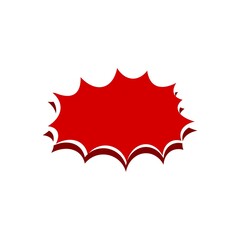 Expression pop art icon isolated on white