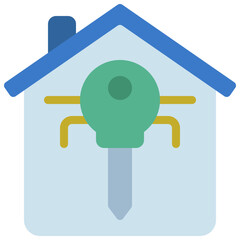 Home Smart Key Icon