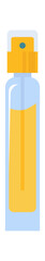 Perfume Bottle Glass Vial and Flask. Vector illustration