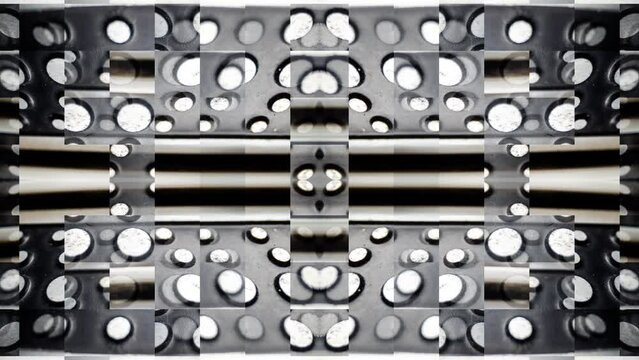 Dj turntables abstract pattern