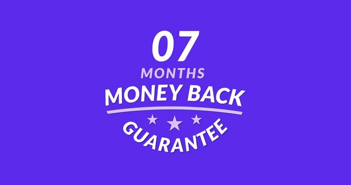 7-months money-back guarantee. 7 months money back guarantee modern animation