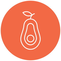 Avocado Icon