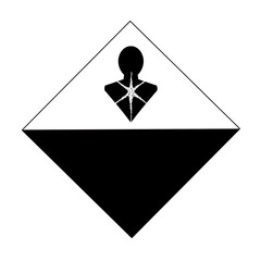 hazard symbol is used to warn of chemical , Symbols used in industry