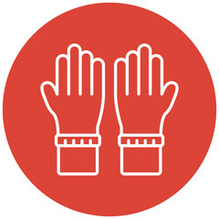 Obraz premium Gloves Icon
