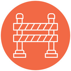 Road Barrier Icon