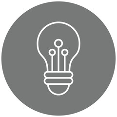 Smart Bulb Icon