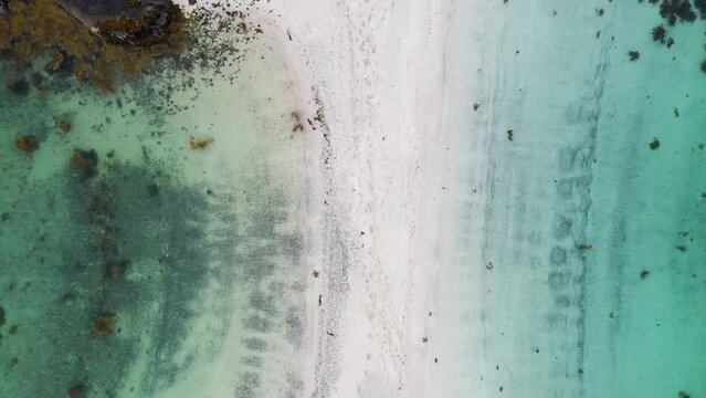 Beach reveal in Helgeland, Northern Norway