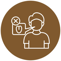 Loss Of Sense Of Taste Icon