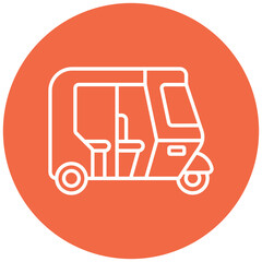 Rickshaw Icon