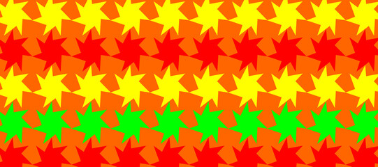 abstract background, modern color with star shape and many colors