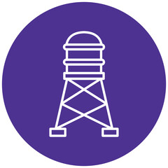 Water Tower Icon