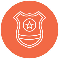 Police badge Icon