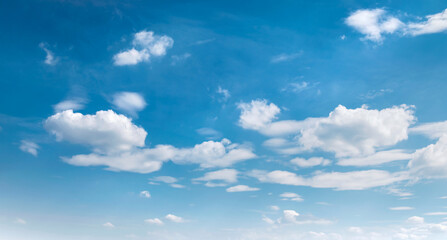 blue sky with white cloud background