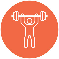 Weightlifting Icon