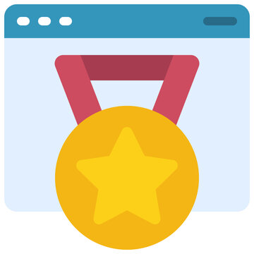Website Medal Icon