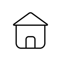 home house new icon simple vector