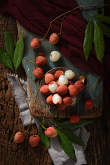 Litchi Flat Lay