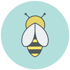 Bee Icon Design