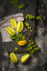 Star Fruit Indian Summer Sour Fruit
