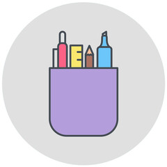 Stationery Icon Design