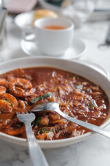 Prawn Char Kuew Tiaw is a one of feveret food in Malaysia